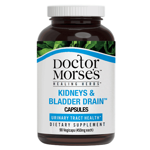 Kidneys_BladderDrain_CAPS Kidneys & Bladder Drain - (Formerly Kidneys & Bladder 4 - Diuretic) (90 Capsules) - DRM