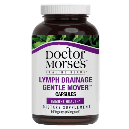 LymphDrainageGentleMover_CAPS Lymph Drainage Gentle Mover - (Formerly Lymphatic System 1) (90 Capsules) - DRM