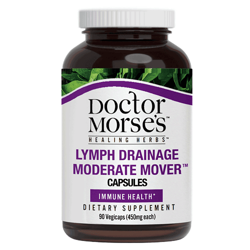 Lympn_Drainage_Moderate_Mover_CAPS Lymph Drainage Moderate Mover - (Formerly Lymphatic System 4) (90 Capsules) - DRM