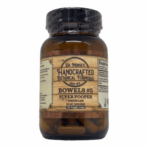 Bowels #5 – Super Pooper (90ct Capsules) - HBF